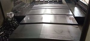 加工中心卧加钢板导轨防护罩